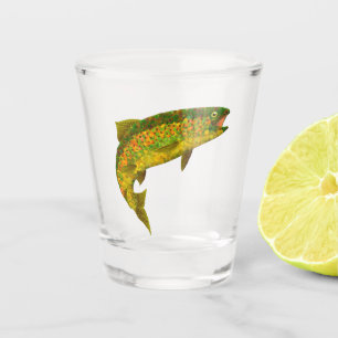 Verre A Shot Truite arc-en-ciel à feuilles d'Aspen 3