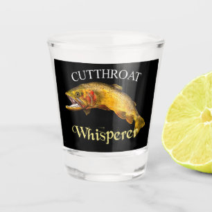 Verre A Shot Truite cutthroat Whisperer Dark