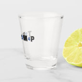 Verre A Shot Trump 2024 bleu (Droite)