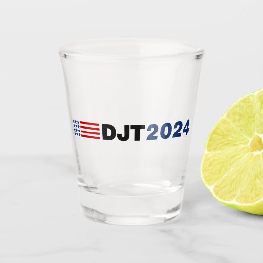 Verre A Shot Trump 2024 DJT (Devant)