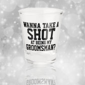Verre A Shot Tu veux tirer un coup de pouce pour être mon groom