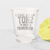 Verre A Shot Tu veux tirer un coup de pouce pour être mon groom (Dos)