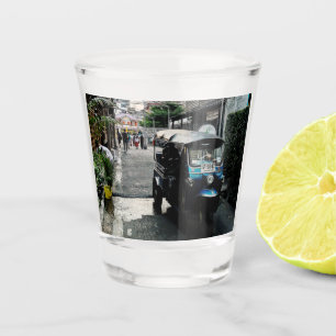 Verre A Shot Tuk Tuk À Bangkok Thaïlande
