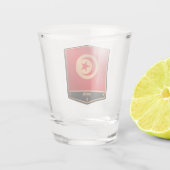 Verre A Shot Tunisie (Dos)