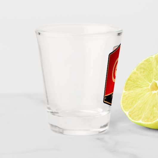 Verre A Shot Tunisie (Gauche)