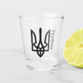 Verre A Shot Ukraine Tryzub (Devant)