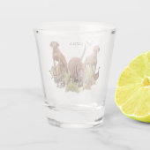 Verre A Shot Un aristocrate polyvalent dans la Vizsla hongroise (Dos)