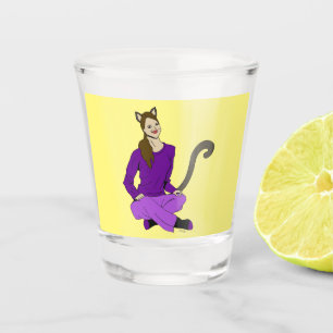 Verre A Shot un catgirl