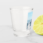 Verre A Shot Un dauphin saute de l'océan (Gauche)