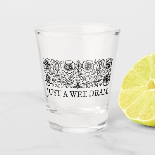 Verre A Shot Un drame de Wee (Devant)