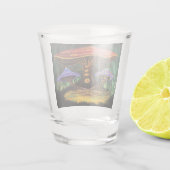 Verre A Shot Un monde de champignons (Dos)