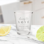Verre A Shot Un script minimal moderne pour aimer le Mariage
