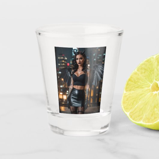 Verre A Shot Une boisson sauvage (Devant)