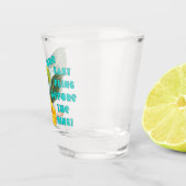 Verre A Shot Une Dernière Fling Tropical Bachelorette Party (Droite)