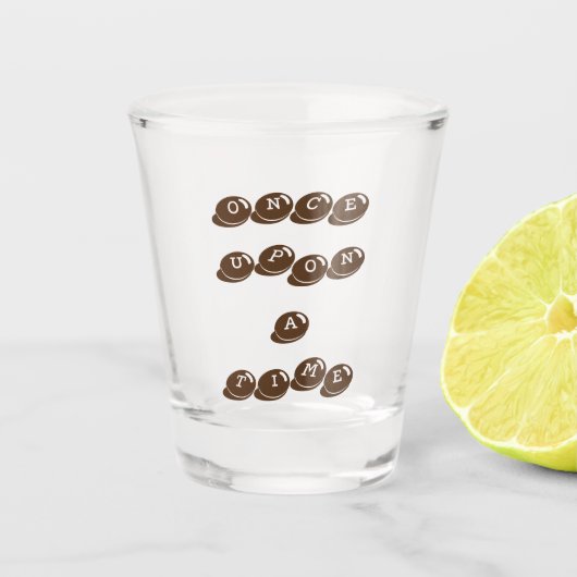 Verre A Shot une fois à la fois (Devant)