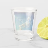 Verre A Shot Une ligne de nuages (Dos)