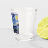 Verre A Shot Une nuit étoilée : Saint Remy par Vincent Van Gogh (Droite)