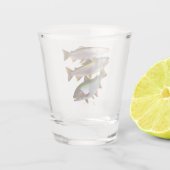 Verre A Shot Une pinte de truite (Dos)