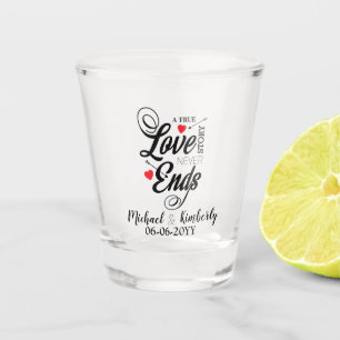 Verre A Shot Une véritable histoire d'amour ne se termine jamai