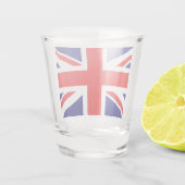 VERRE A SHOT UNION JACK - LE DRAPEAU BRITANNIQUE (Dos)