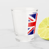 VERRE A SHOT UNION JACK - LE DRAPEAU BRITANNIQUE (Gauche)