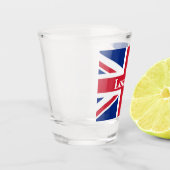 Verre A Shot Union Jack London ~ Drapeau britannique (Gauche)