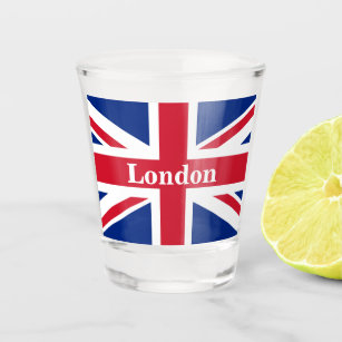 Verre A Shot Union Jack London ~ Drapeau britannique