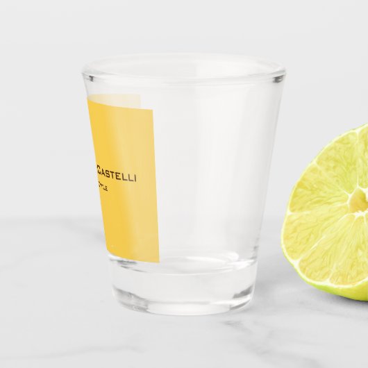 Verre A Shot Unique professionnel classique simple (Droite)