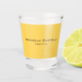 Verre A Shot Unique professionnel classique simple (Devant)