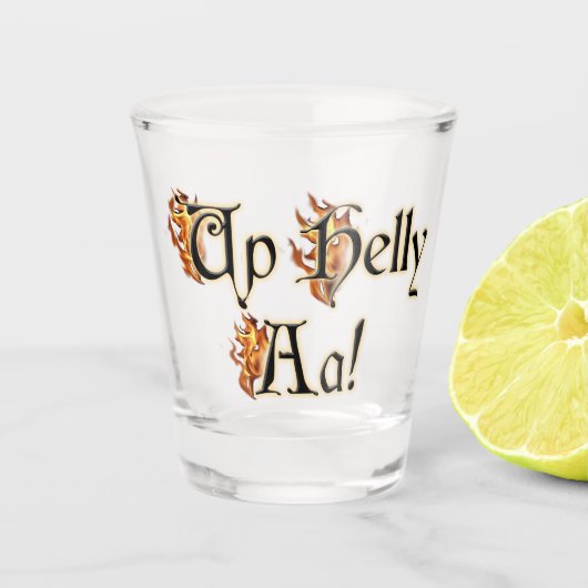 Verre A Shot Up Helly Aa ! (Devant)