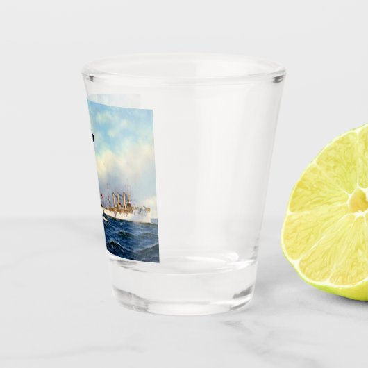 Verre A Shot US Cruiser Brooklyn 1897 (Droite)