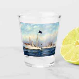 Verre A Shot US Cruiser Brooklyn 1897