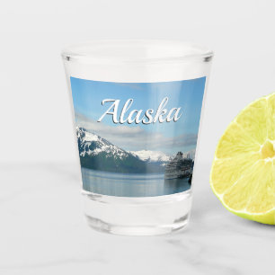 Verre A Shot Vacances de croisière en Alaska Photographie de vo