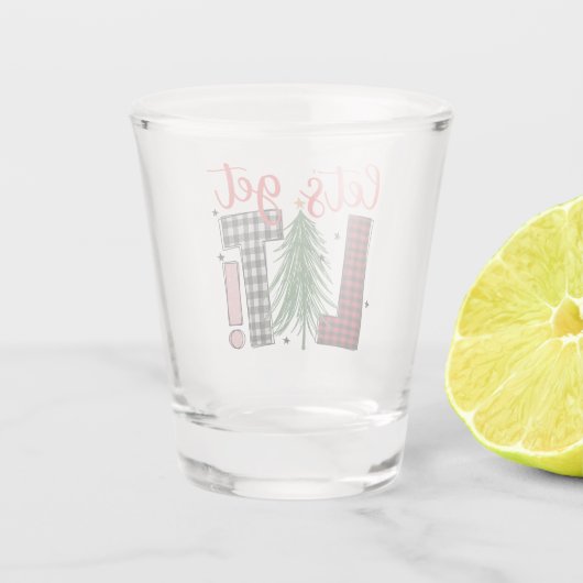 Verre A Shot Vacances Faisons-en un peu de plaisir (Dos)