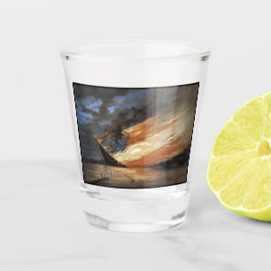 Verre A Shot Vaisseau amiral de la guerre civile rebelle sur le