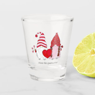 Verre A Shot Valentine Gnomes Un amour comme un gnome autre