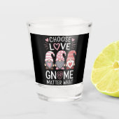 Verre A Shot Valentines Jour Choisir Amour Gnome Matière Quoi (Devant)