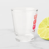 Verre A Shot Valentine's Only You (Gauche)