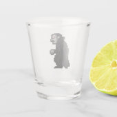 Verre A Shot Vampire Rétro 8-bits (Dos)