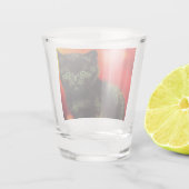 Verre A Shot Van Gogh Black Kitten (Dos)
