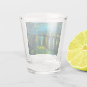 Verre A Shot Van Gogh Nuit étoilée sur le Rhône (Dos)