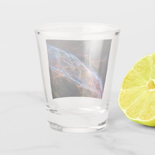 Verre A Shot Veil Nebula Supernova Reste Télescope Hubble (Dos)