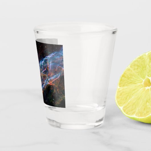 Verre A Shot Veil Nebula Supernova Reste Télescope Hubble (Droite)