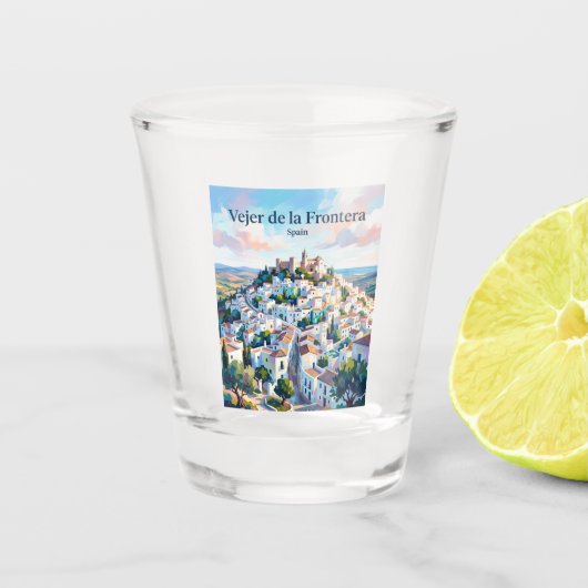 Verre A Shot Vejer de la Frontera Espagne (Devant)