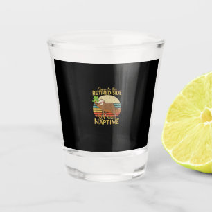Verre A Shot Venez Du Côté Des Retraités Nous Avons La Sieste R