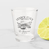 Verre A Shot Venice Italy Cute Old Landscape (Devant)