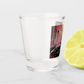 Verre A Shot Venise Gondola Ride Italienne Vacances Carte posta (Gauche)