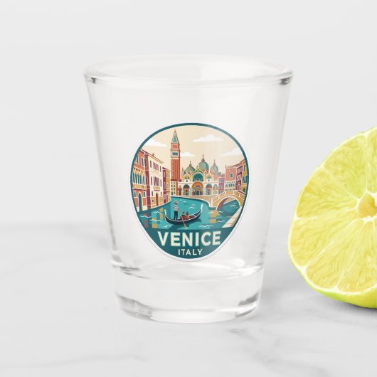 Verre A Shot Venise Italie (Devant)