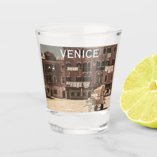 Verre A Shot Venise vintage (Devant)