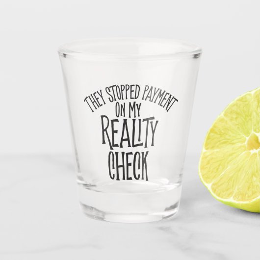 Verre A Shot Vérification de la réalité (Devant)